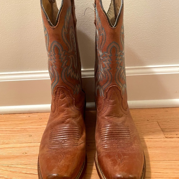 Nocona Boots Shoes - Old West Tan Boots
